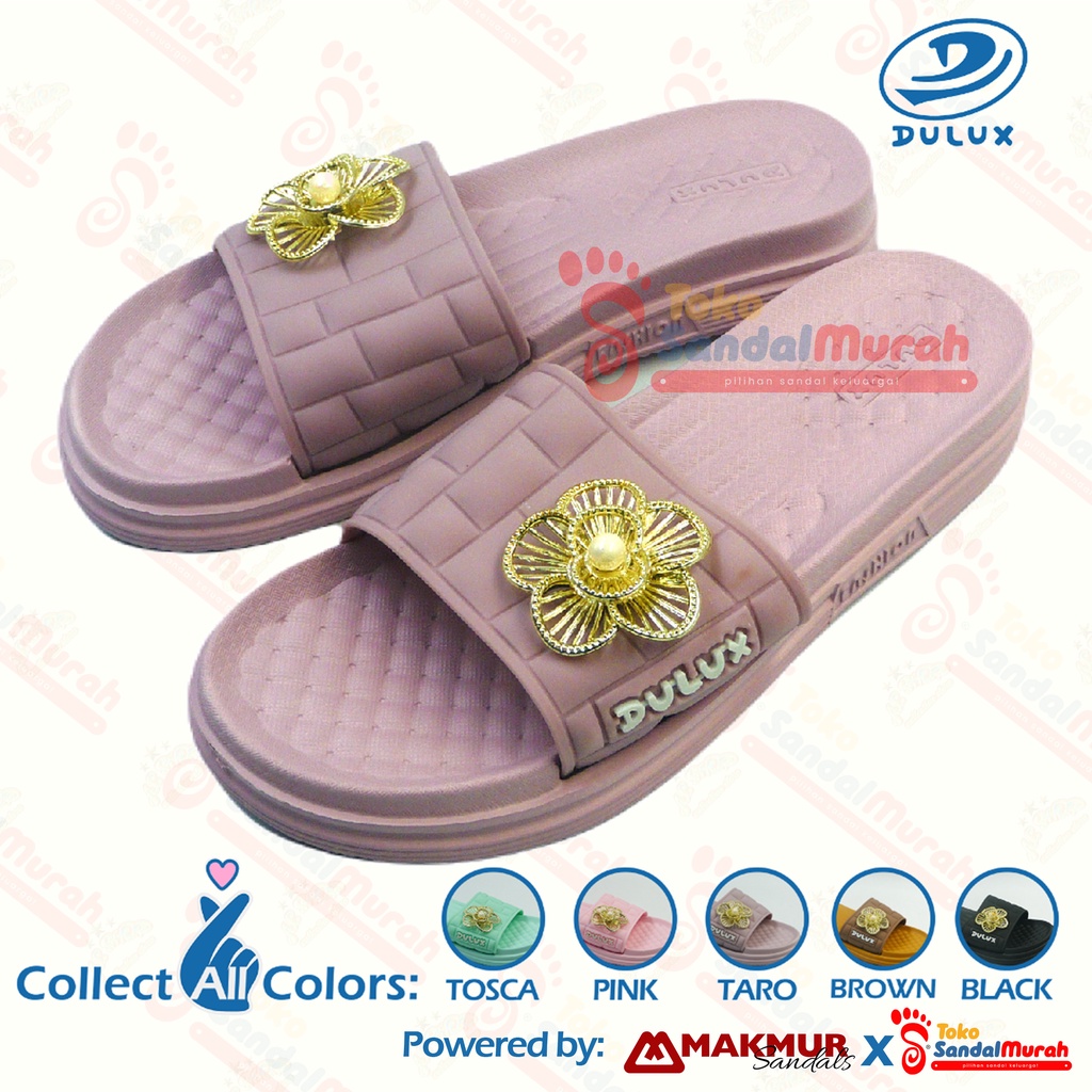 Toko Sendal Murah - Sandal Slop Anak Uk 30 - 35 / Sandal Anak Tempelan Bunga / Sandal Anak Nyaman Lucu / Sandal Model Terbaru / Sandal Anak Ringan Empuk [Toko Sendal Murah M 518 C]