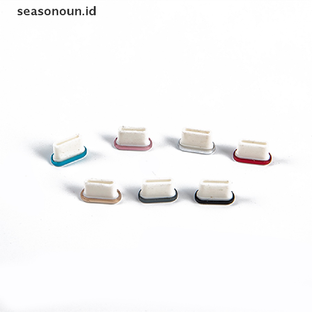 Seasonoun Colokan Anti Debu USB Port Cover Pelindung Dengan Penutup USB-C Anti Debu Caps Pluggy.
