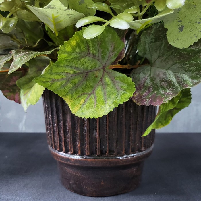 RANGKAIAN BUNGA ARTIFICIAL PREMIUM -BUNGA ROSE LATEX -BUNGA MEJA-RV383