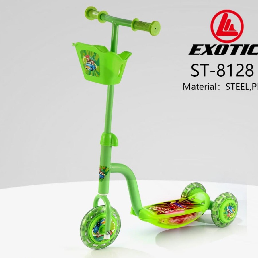 SKUTER KERANJANG ANAK Scooter Music ST 8128 Skuter Otoped Anak