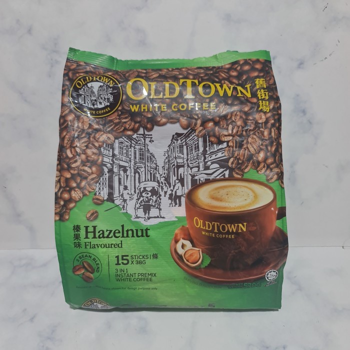 

[Coffe Powder] kopi old town white coffee rasa hazelnut