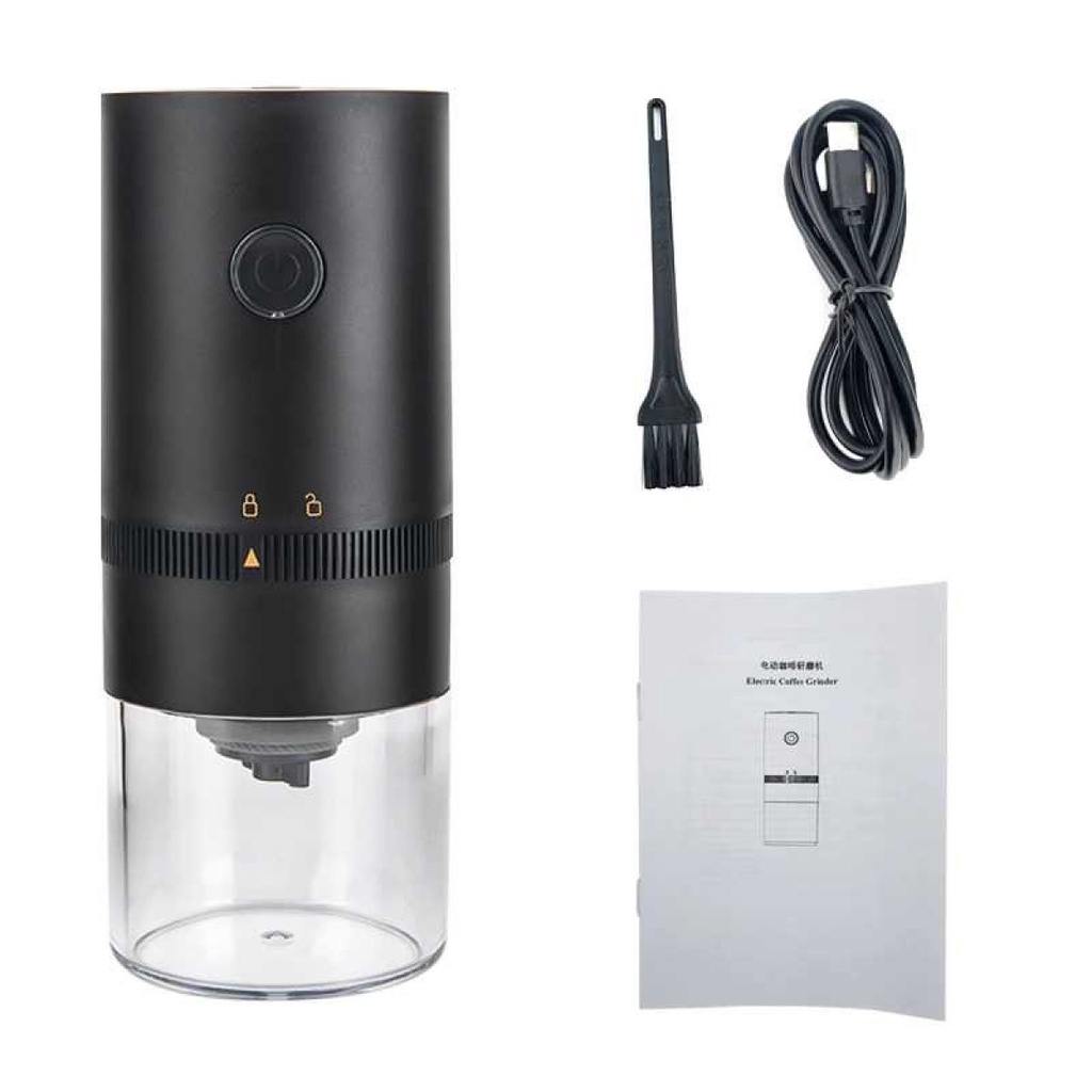 Penggiling Kopi Elektrik Coffee Bean Grinder 120ml Rechargeable