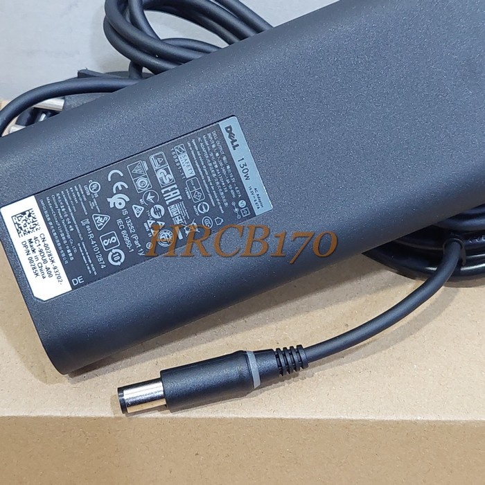 Adaptor Charger DELL 19.5v - 6.67a 130W JARUM DC 7.4*5.0mm OVAL -HRCB