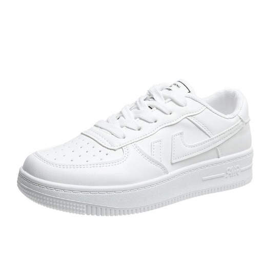 ✅COD [BBS] Sepatu Sneakers Wanita Sport Shoes White Haechan VT-01