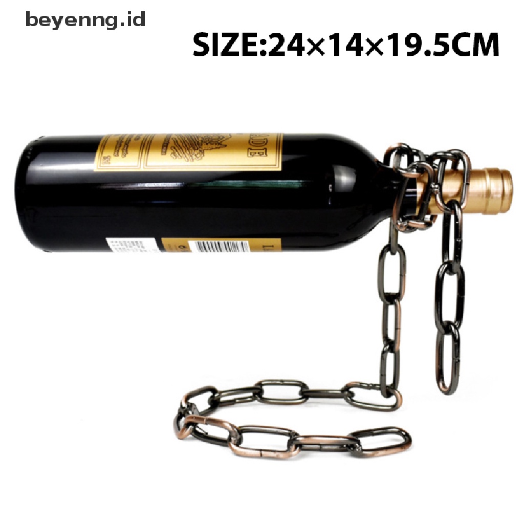 Beyen Magic Suspension Bottle Holder Lemari Pajangan Stand Rak Dekorasi Rumah ID