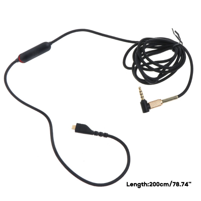 Kabel Extension Cord BT Untuk Arctis 3kabel Kepang Headset 5 7 Tombol Mute