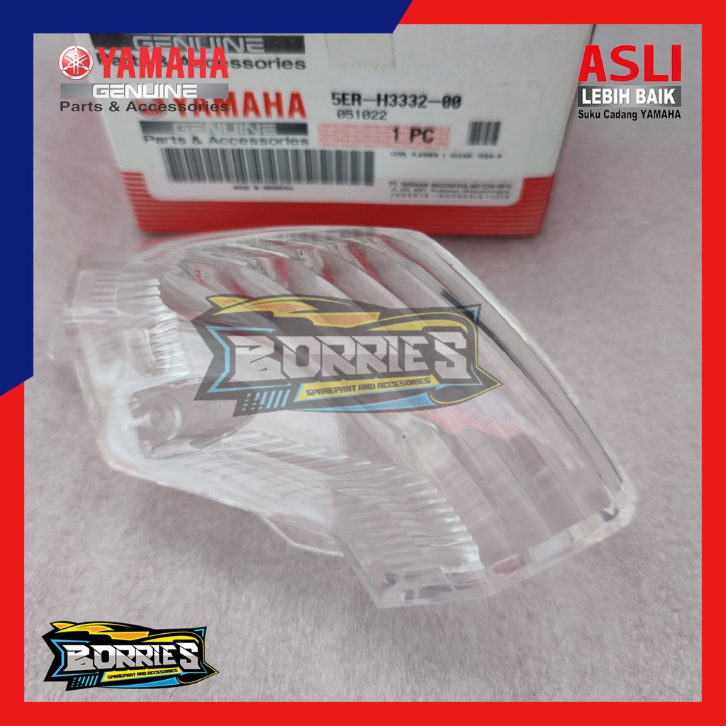 kaca mika sein riting belakang kiri vega R ori YGP 5ER-H3332-00