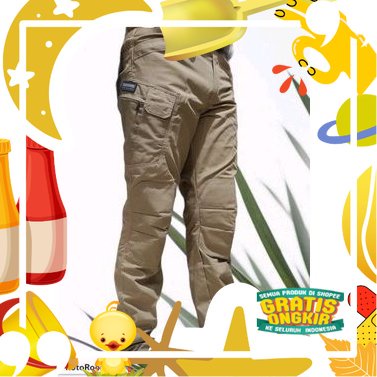 Celana Tactical Warna Cream Milo/ hitam oren ungu tosca khaki