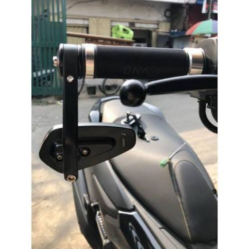 (BISA COD) Spion Bar End Model  Rizoma Kaca Bening Universal