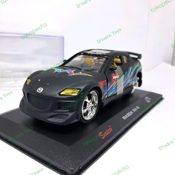 Diecast Miniatur Mobil Mazda RX-8 Diecast Custom Balap Sport Murah