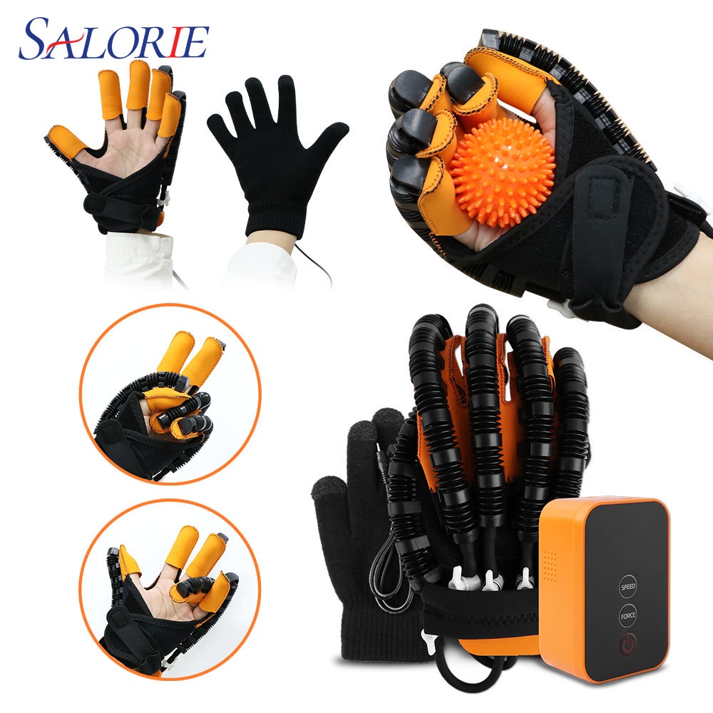 Salorie Rehabilitasi Sarung Tangan Robot Stroke Hemiplegia Training Device Finger Berolahraga