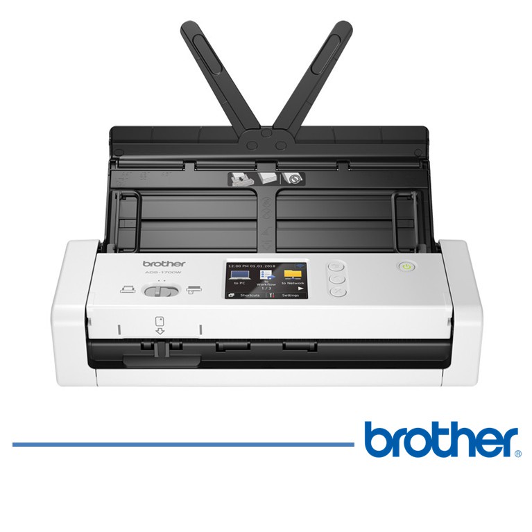 SCANNER BROTHER ADS-1700W / SCANNER ADS 1700W 25PPM WIFI ADF 20 - GARANSI RESMI