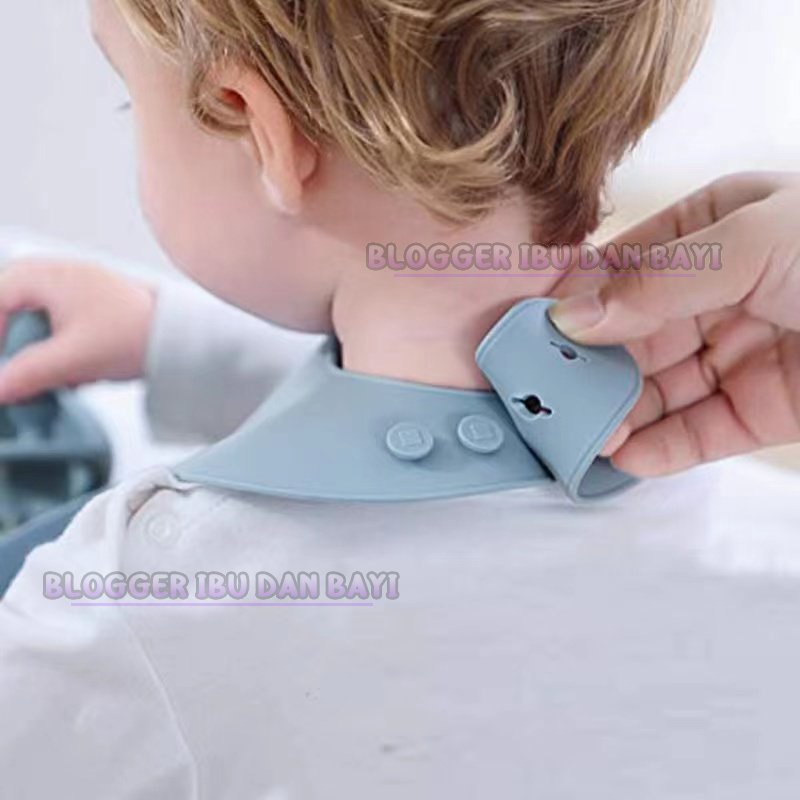 SET 5 Pcs Tempat Makan Silicon SUCTION Dengan Bib Peralatan Makan Anak Murah Tableware Silikon Anak Import Bib Gelas Mangkok Piring Silicone 4