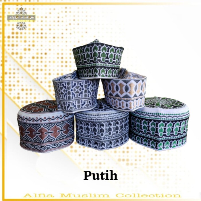 PROMO PECI OMAN PECI BANGLADES PECI KOPYAH OMAN BANGLADASE PECI KOPIAH OMAN - PUTIH, 5 TERBARU MURAH