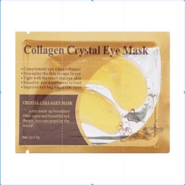 Masker Mata Collagen Crystal Gold Eye Bag Mask / Eyemask Moisturizing