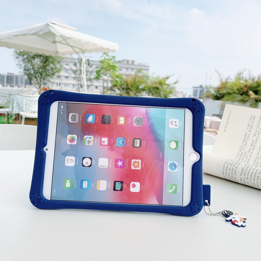 Untuk Huawei MatePad SE 10.4 (2022) AGS5-L09 AGS5-W09 10.4-inch Fashion Silikon Lembut Tablet Stand Pelindung Case Lucu Kartun Langit Berbintang Astronot Cover Adjustable Support Casing