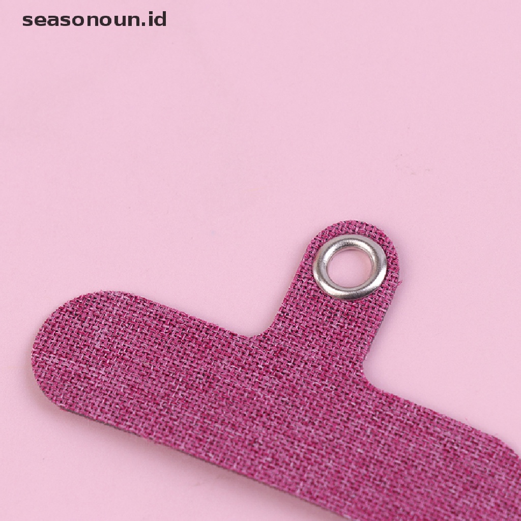 Seasonoun 5Pcs Lanyard Ponsel Gantung Loop Tether Tab Untuk Ponsel Case Cakupan Penuh.