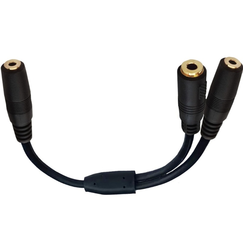 Zzz 3.5mm Female to 3.5mm Female Extension Cable 3Pole 2.5mm Female to 3.5mm Female Adapter Cable Extender Jack Stereo