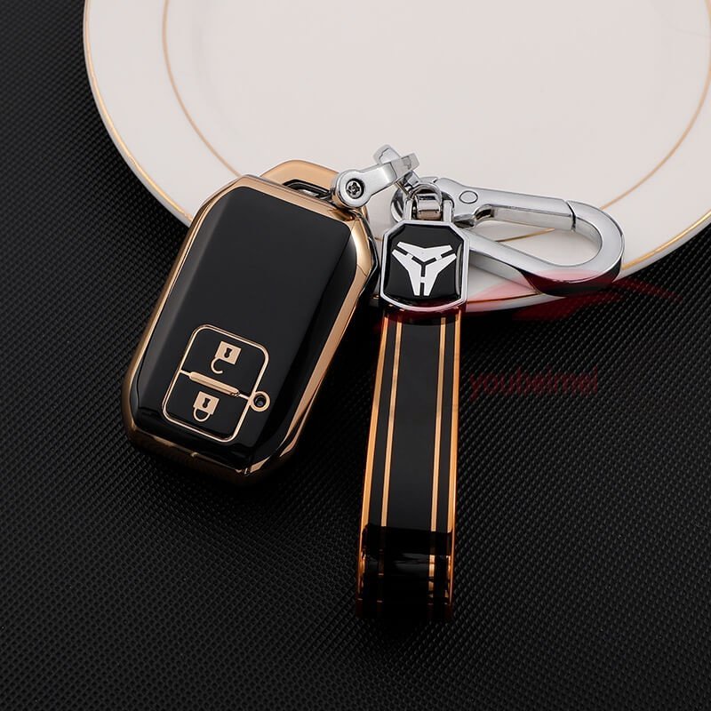 1pc/cover Case Kunci Mobil Suzuki TPU Key Holder Suzuki XL7 Ertiga Swift Wagon R Monopoly Grand Vitara Ignis 2020ertiga Swift Liana Samurai Swift 2018 Sx4 S-Cross Car Key Cover Shell