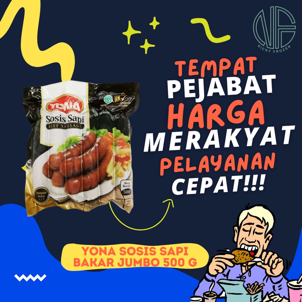 

YONA SOSIS SAPI BAKAR JUMBO 500 G