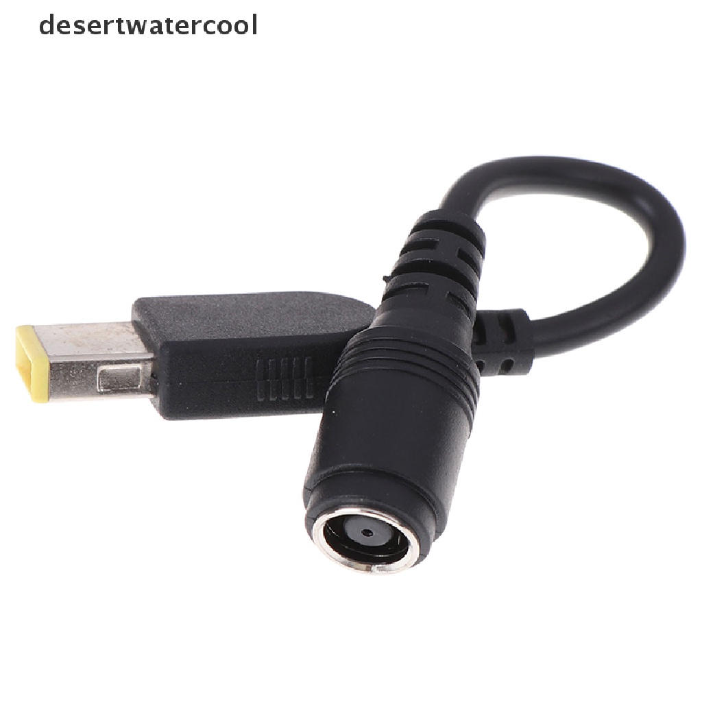 Deid 7.9 * 5.5 Round Jack to Square Plug End Adapter Converter Kabel Untuk Lenovo IBM Martijn