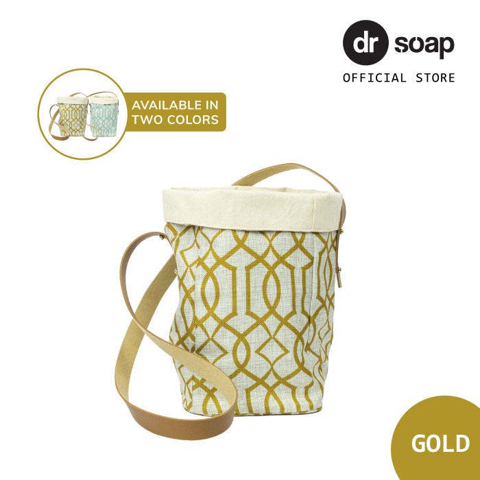 

⭐BISA COD⭐ dr soap Amaryhills Bag - Gold