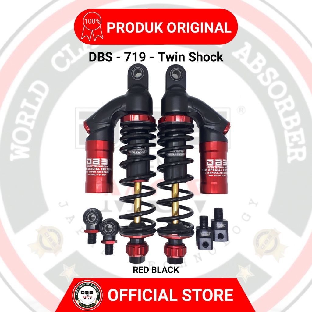 [ BISA COD ] Shock Tabung DBS 719 VON SERIES HONDA ALL NEW PCX 150 PCX 160