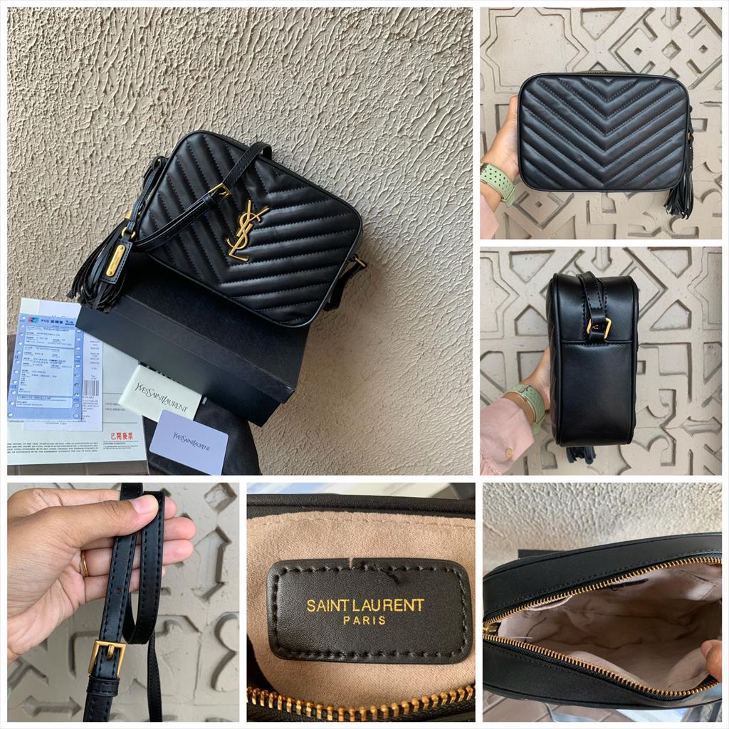 (VIP PLATINUM) LUXY LX2314 TAS SELEMPANG WANITA LOU CAMERA BAG QUILTED LEATHER FREE BOX + FAKEBILL