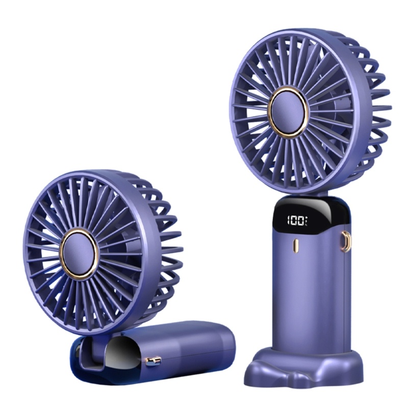 Zzz Kipas Angin Meja Mini 90derajat Dapat Ditekuk 5-gear Adjustable Electric Fan Untuk Asrama Mahasiswa