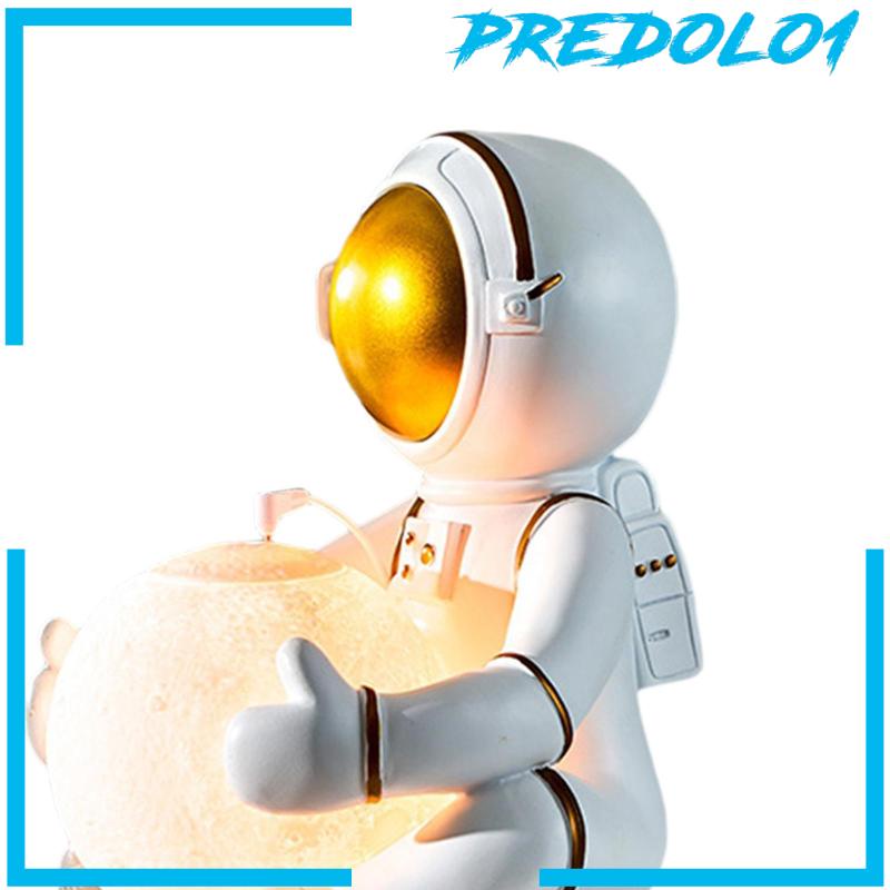 [Predolo1] Portable Humidifiers for Bedroom Astronaut Figurine with LED Light