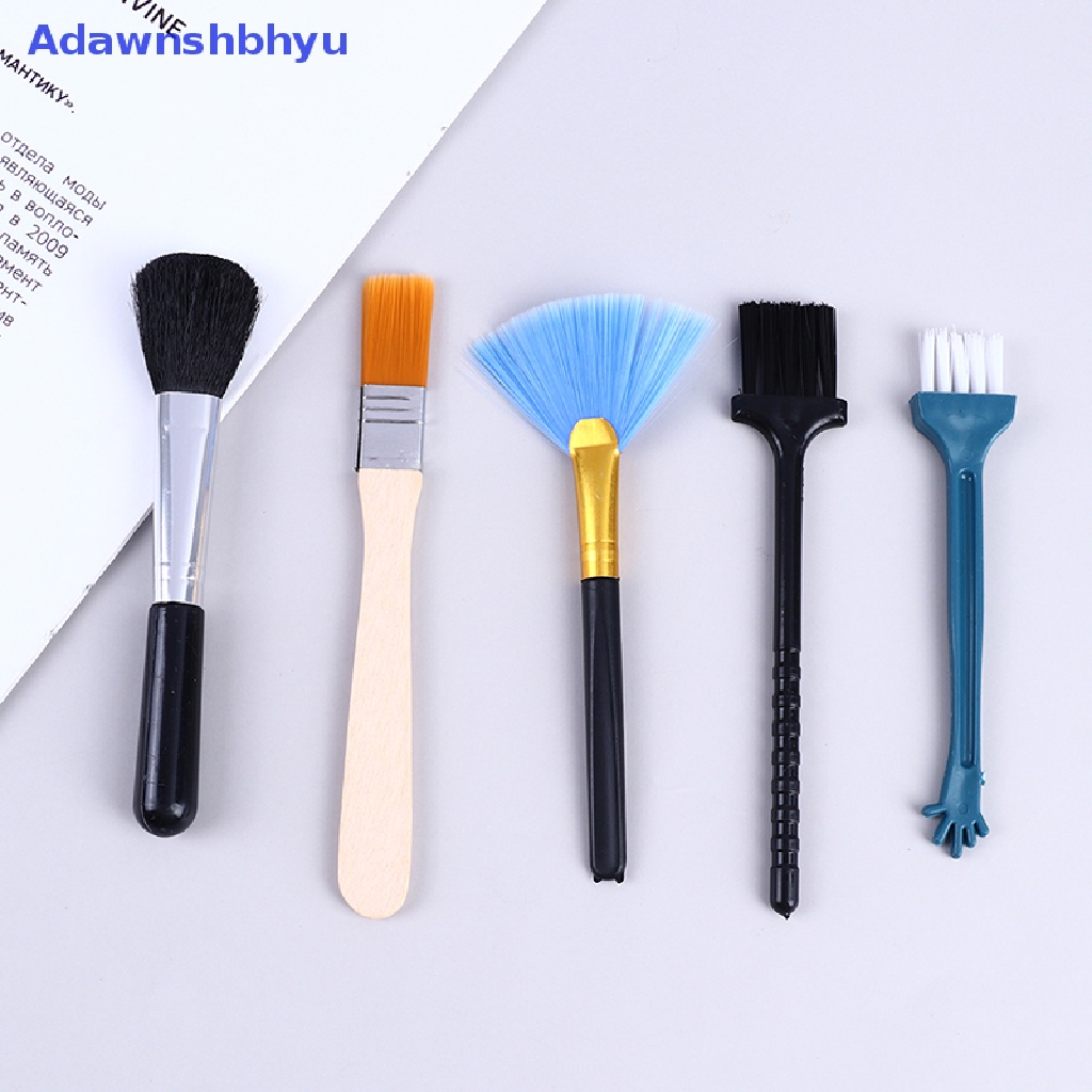 Adhyu 1Set Alat Pembersih Keyboard Laptop Brush Kit Phone Dust Brushes Crevice Cleaning ID