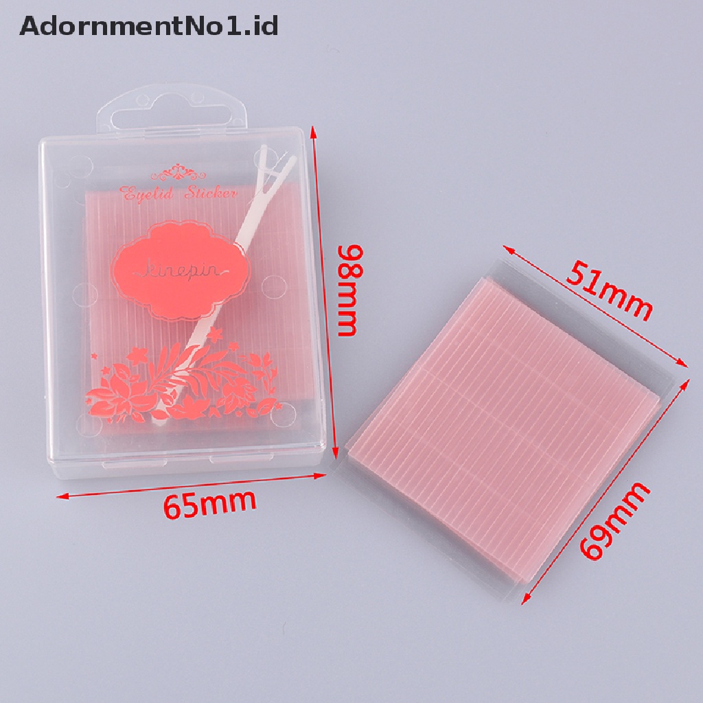 [AdornmentNo1] 572pcs Invisible Fiber Double Sided Adhesive Eyelid Stickers Eye Tapes Pull wire [ID]