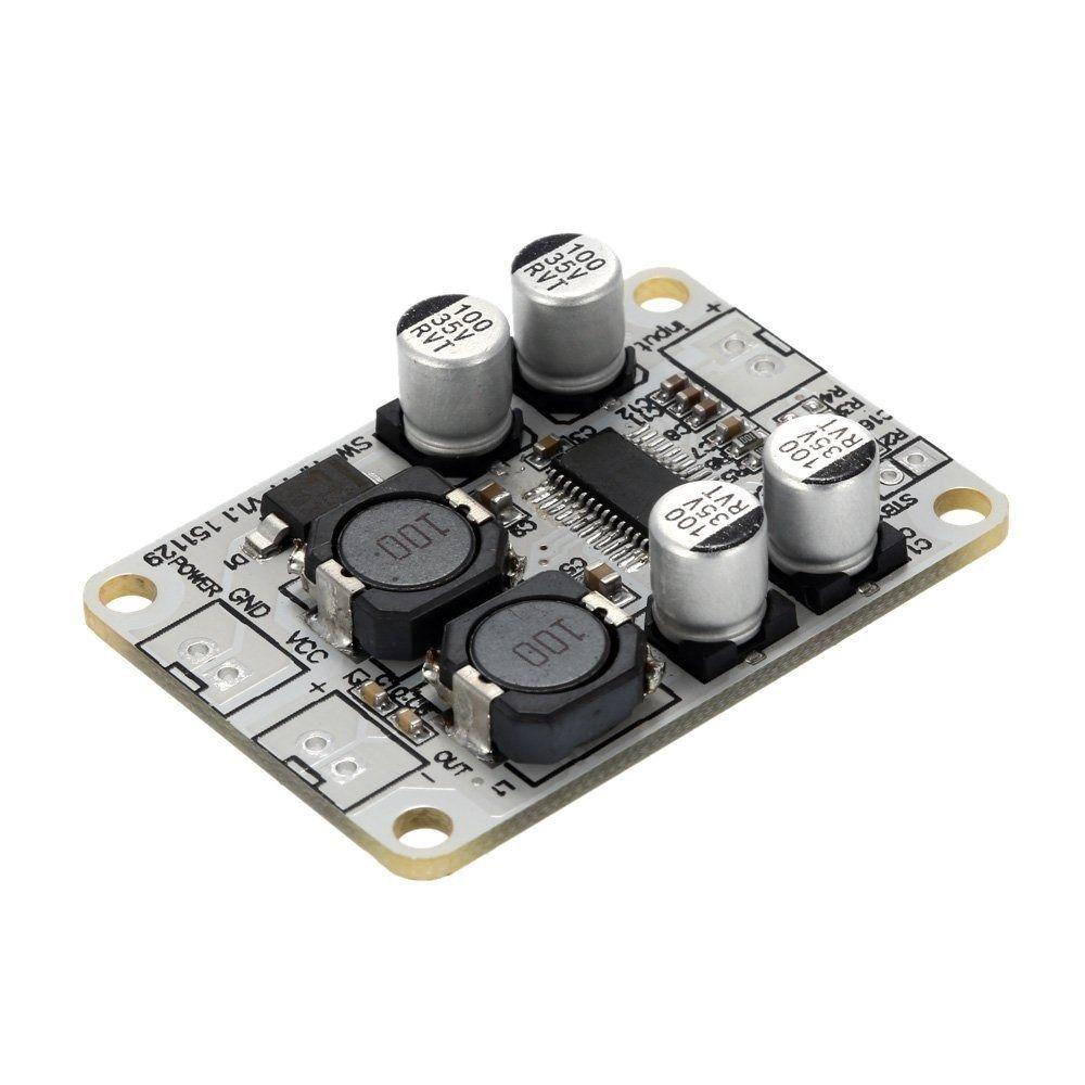 Populer 2pcs Papan Amplifier Mono4/6/8 ohm DC 8-26V AMP Modul Speaker Suara