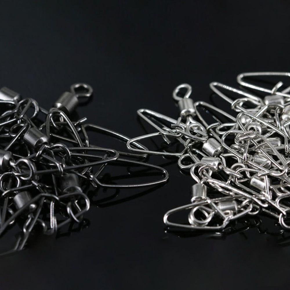 TOP 50pcs Konektor Snap Pancing Dengan Pin New1#-8# Ball Stainless Steel Heavy Duty