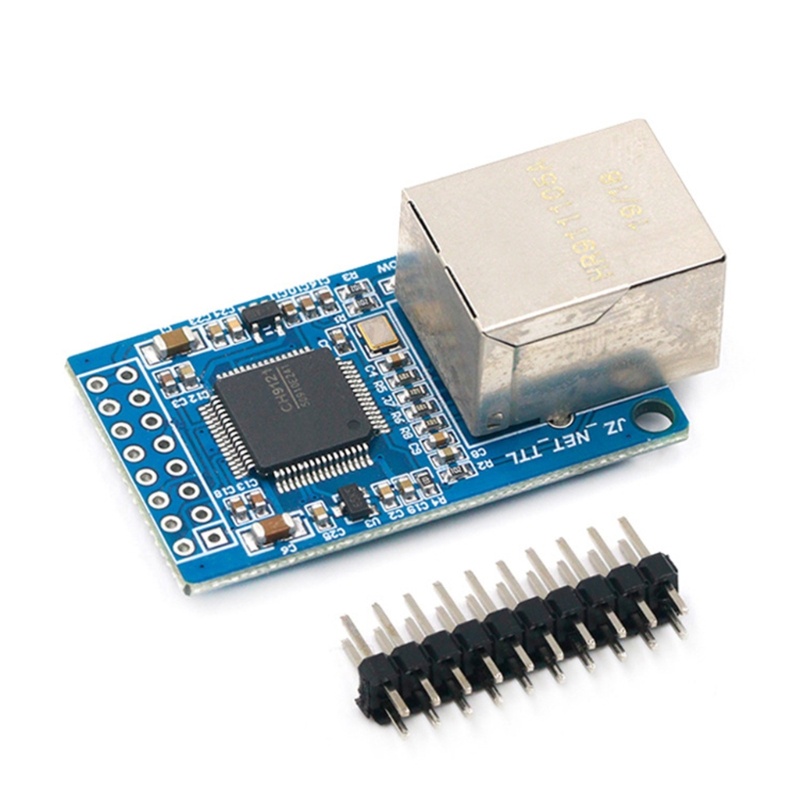 Btsg CH9121 UART Serial Port to Ethernet Networking Module Modul Transmisi Mikrokontroler Industri STM32 3.3V 5