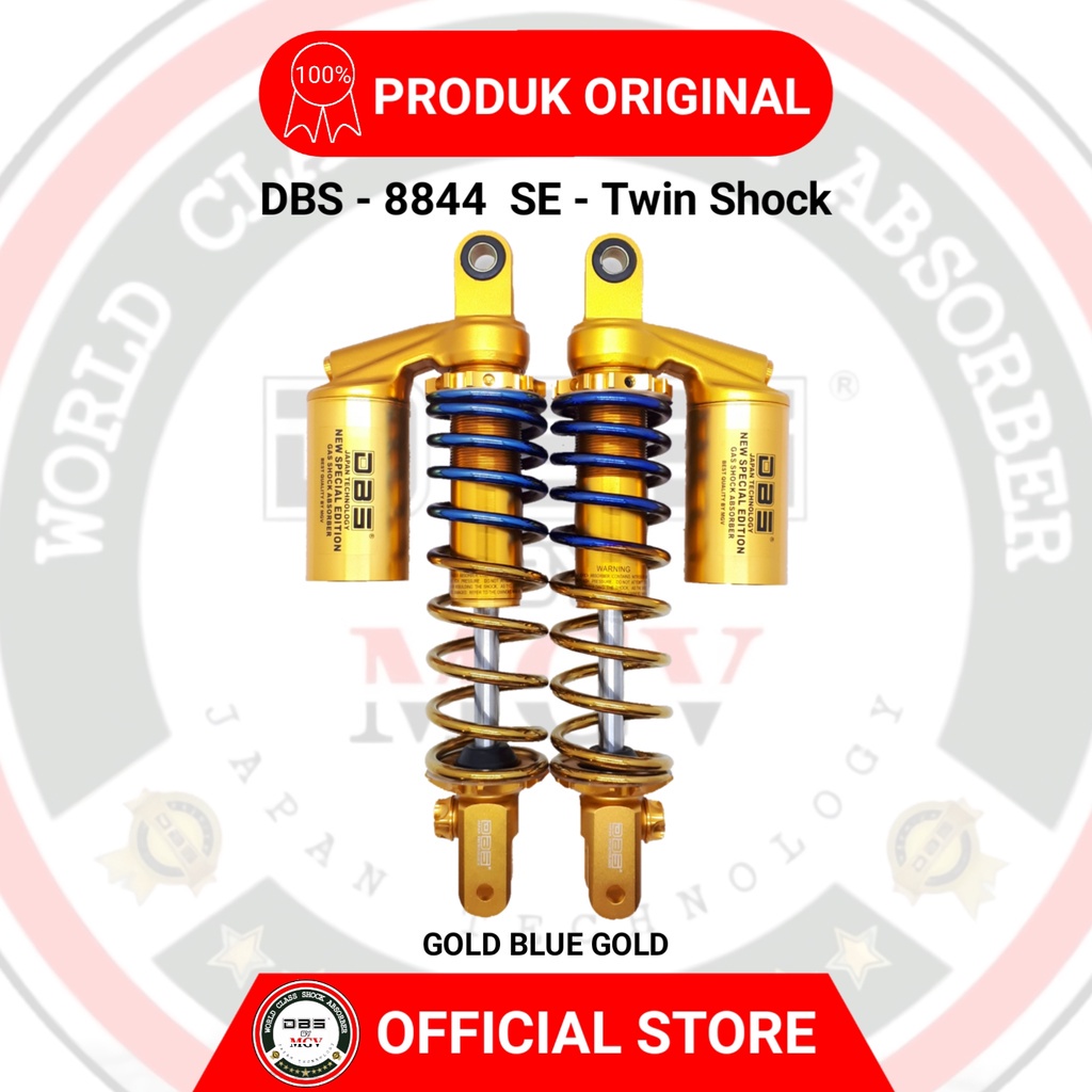 [ BISA COD ] Shock Tabung DBS 8844 GV SPORT NEW SPECIAL EDITION YAMAHA AEROX 155 NEW NMAX 155 2020 UP