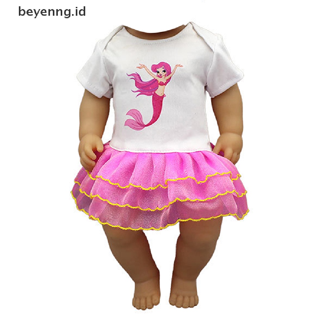 Beyen New Baju Boneka Sport Dress Muat 17inch 43cm Baju Boneka Born Baby Doll ID