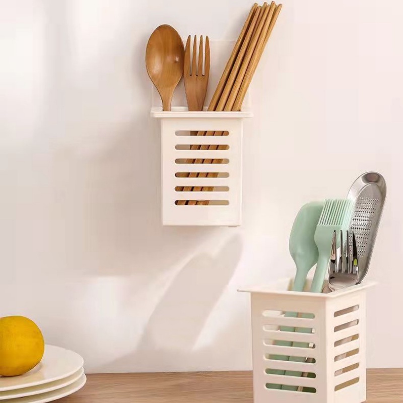 Kotak Penyimpanan Perhiasan Dinding Removable Kamar Mandi Tempat Rak Peralatan Makan Drain Storage Basket Kosmetik Perlengkapan Mandi Tempat Benda Bantalan Kuat Organizer Rak