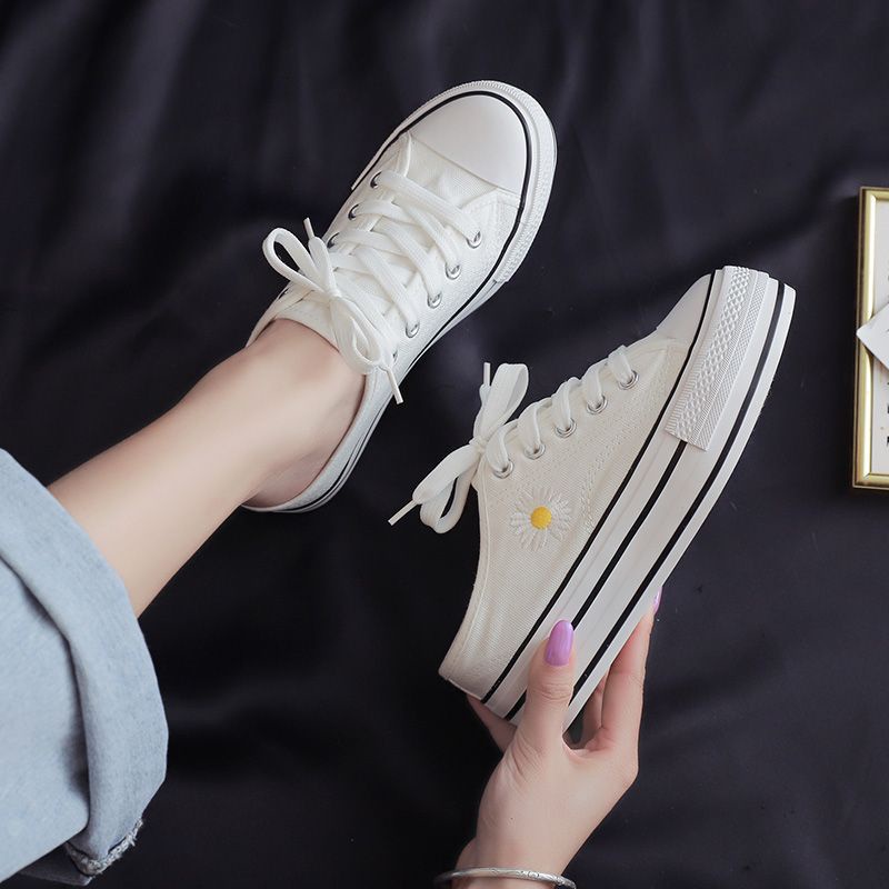 Favorite &quot;FREE BOX&quot; Sepatu Selop Wanita Impor Sepatu Sneakers Nyaman Sepatu Fashion Wanita 9197