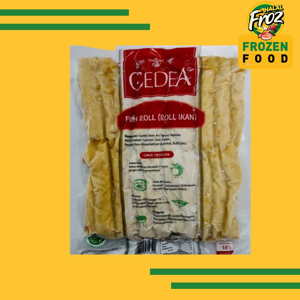 

Cedea Fish Roll 1kg Instant Sameday Ready Poris