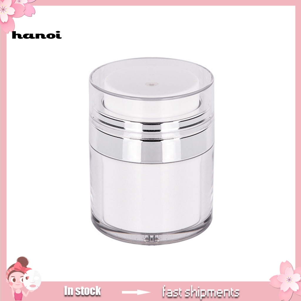 Han _ Reusable Cream Bottle Hotel Supply Pelembab Pompa Dispenser Airless Pump Jar Kaliber Besar