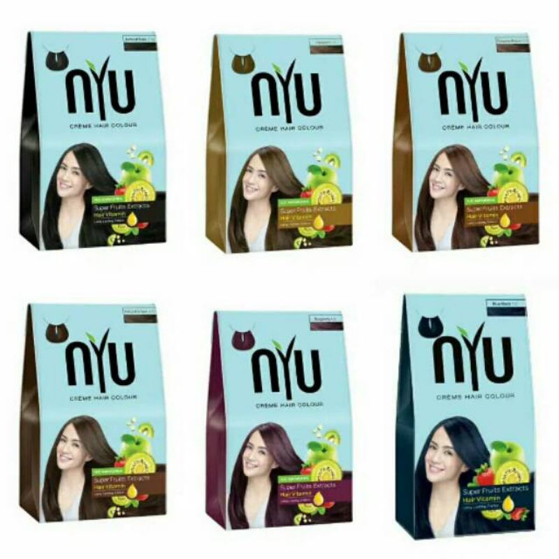 Nyu Creme Hair Color Pewarna Rambut