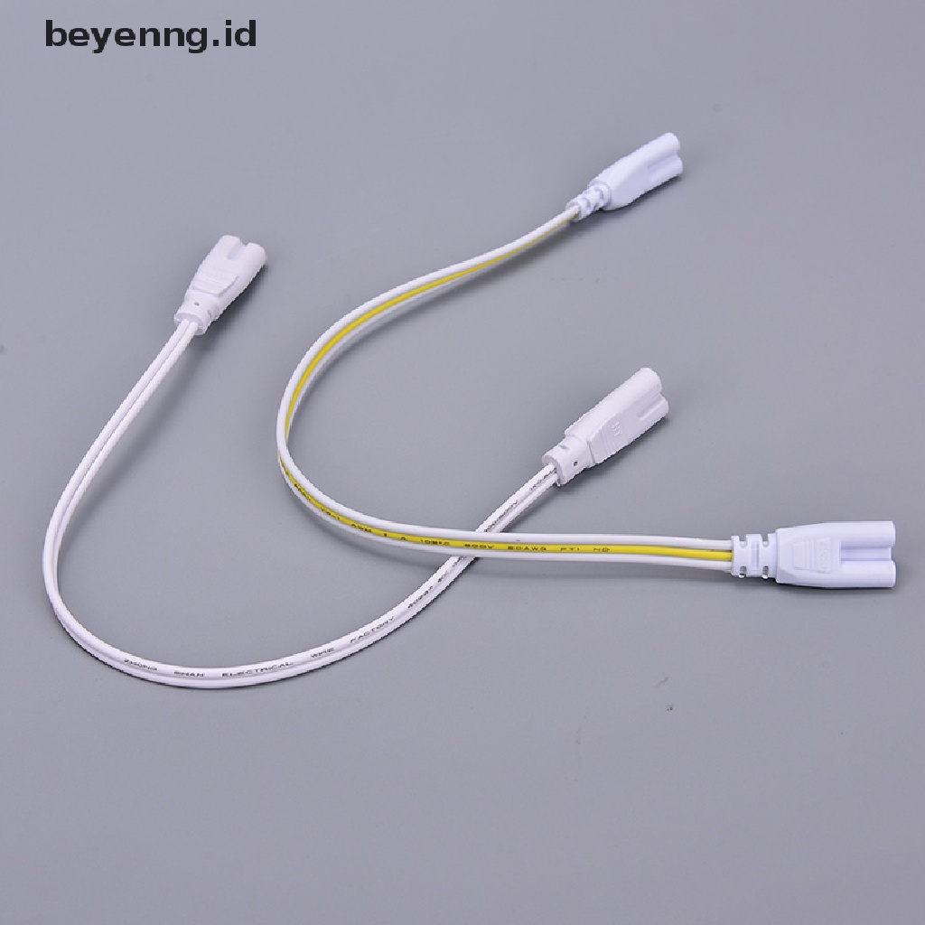 Beyen 1pc Konektor Led Tabung 30cm Lampu Led Lighg Connecg Double-end Cable Wire ID