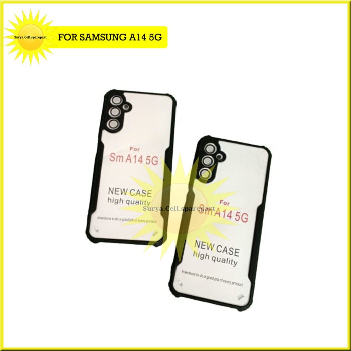 Case Shockproof Samsung A14 5g - Softcase Shockproof Samsung A14 5g