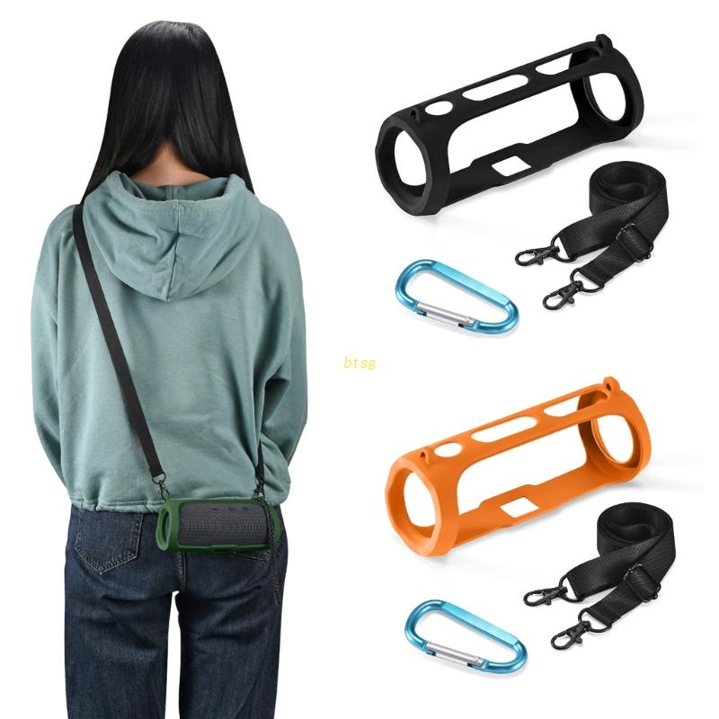 Bt Cover Pelindung Bahan Silikon Case Untuk FLIP Essential2 Dengan Strap Bahu