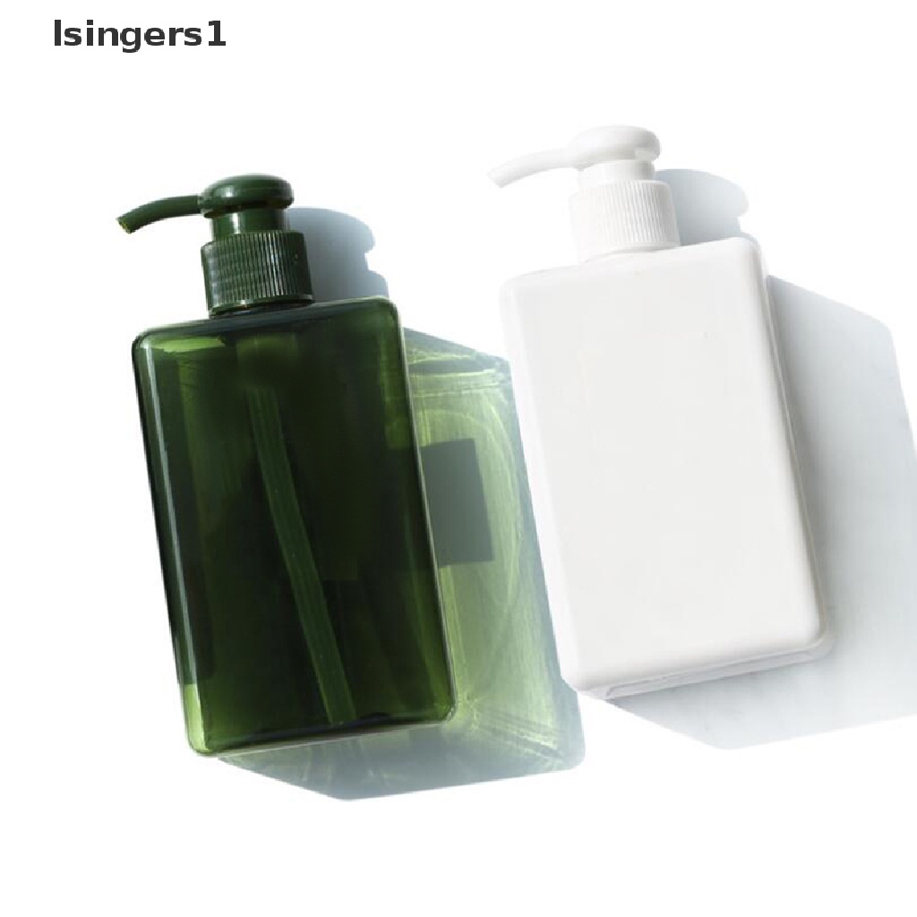 [lsingers1] 280ml Botol PET Kosong Emulsion Transparan Plastik Cair Shampoo Sub bottling Butik