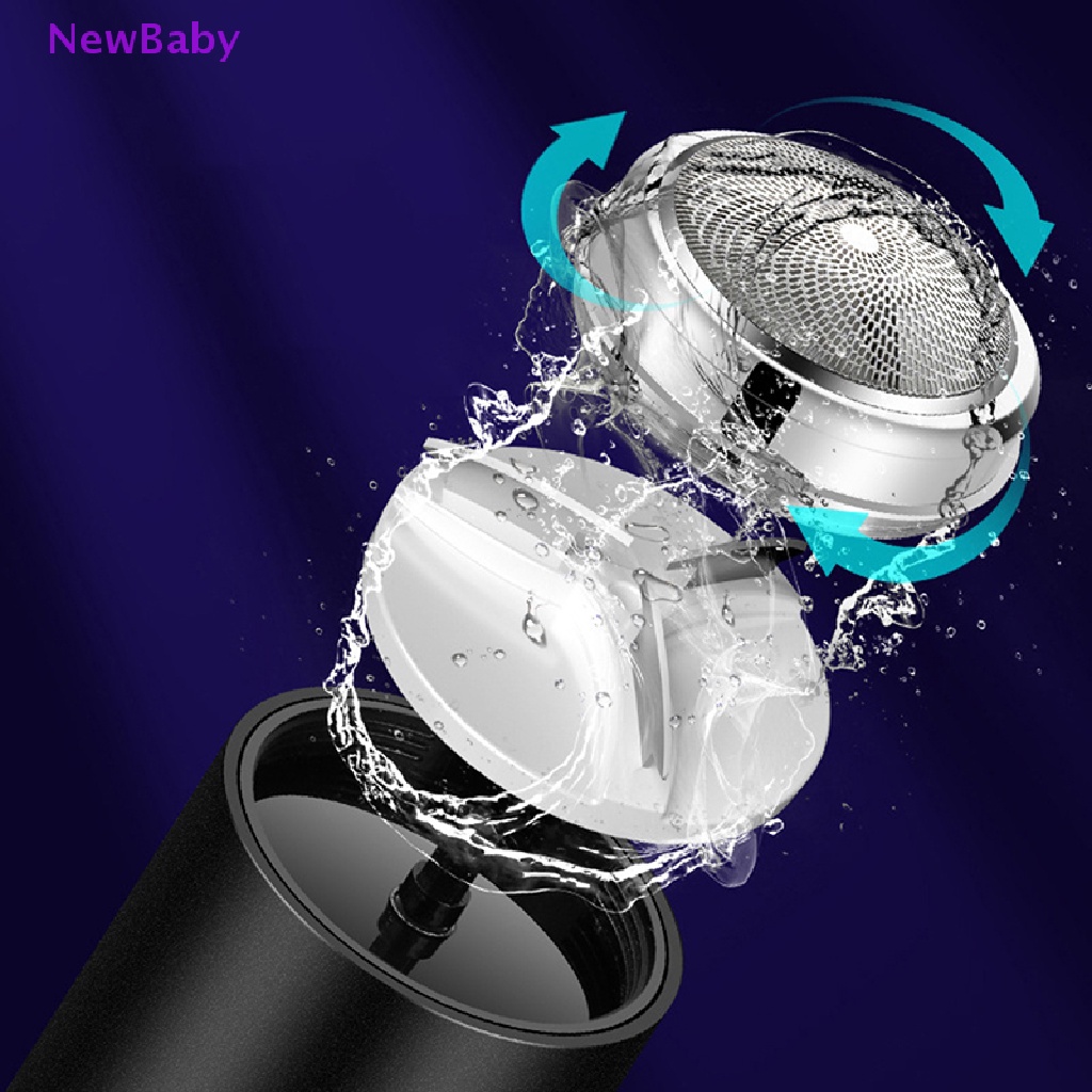 Newbaby Alat Cukur Mini Elektrik Travel Shaver Pocket Size Portable Elektrik Razor Untuk Pria ID