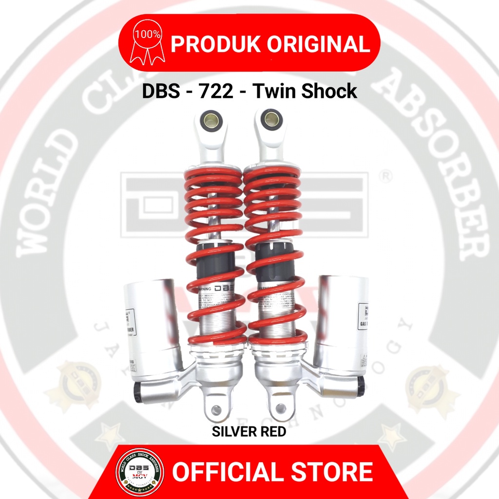 [ BISA COD ] Shock Tabung DBS 722 E SERIES YAMAHA AEROX 155 NOUVO