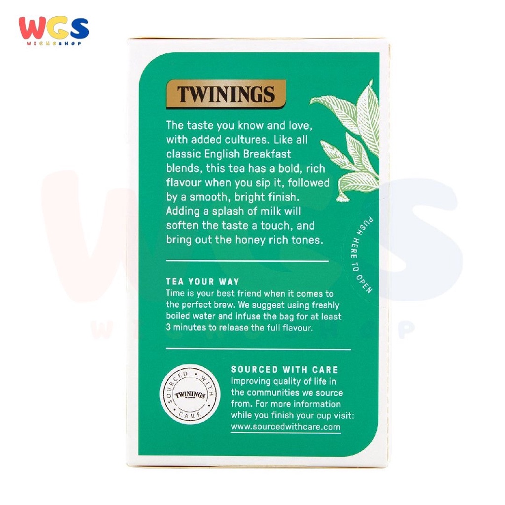 Twinings BioBlends Golden English Breakfast Black Tea 18 Sachets 45g