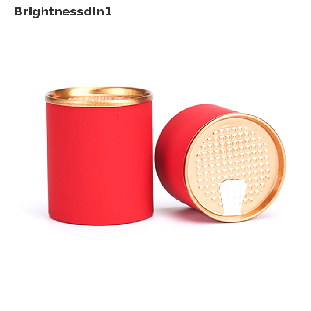 [Brightnessdin1] Tea Caddy Organizer Kemasan Box Metal ​Untuk Sereal Curah Kontainer Penyimpanan Curah Butik